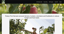 Desktop Screenshot of firstharvest.org